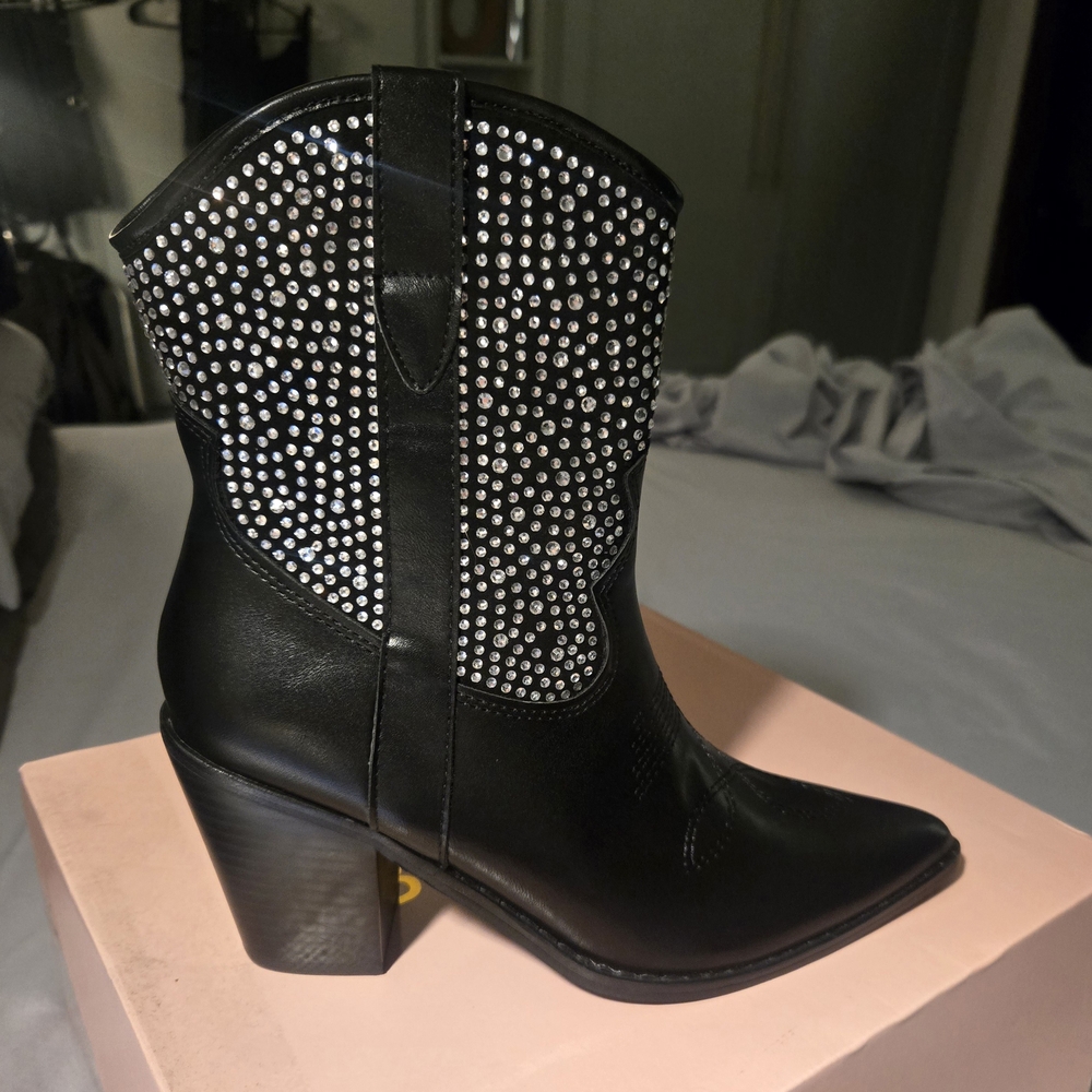 Dolls Kill Rhinestone Boots